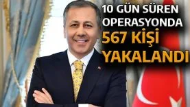 Bakanımız Sayın Ali Yerlikaya: “Siber Suçlarla Mücadele Kapsamında 10 Gündür Süren Operasyonlarımızda 567 Şüpheliyi Yakaladık”