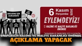 ÜNİPERSEN, Hazine ve Maliye Bakanlığı önünde basın açıklaması yapacak